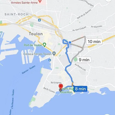 Lou Castelet, De Standing De 100m2, Proximite Du Centre-ville, Port Et Gare Tgv Appartement Toulon